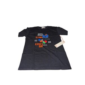 Rokit Men's Black Short Sleeve T-Shirt Casual Crew Neck Size Medium